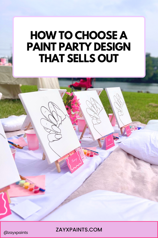 Fun Paint Party Themes: Designs That Sell Out