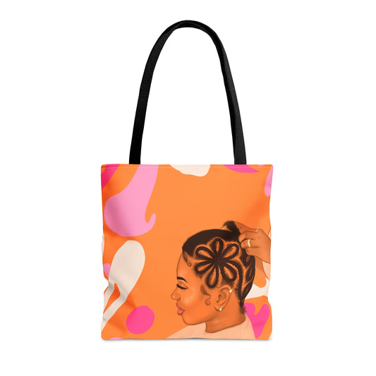 Flower Gal Tote Bag