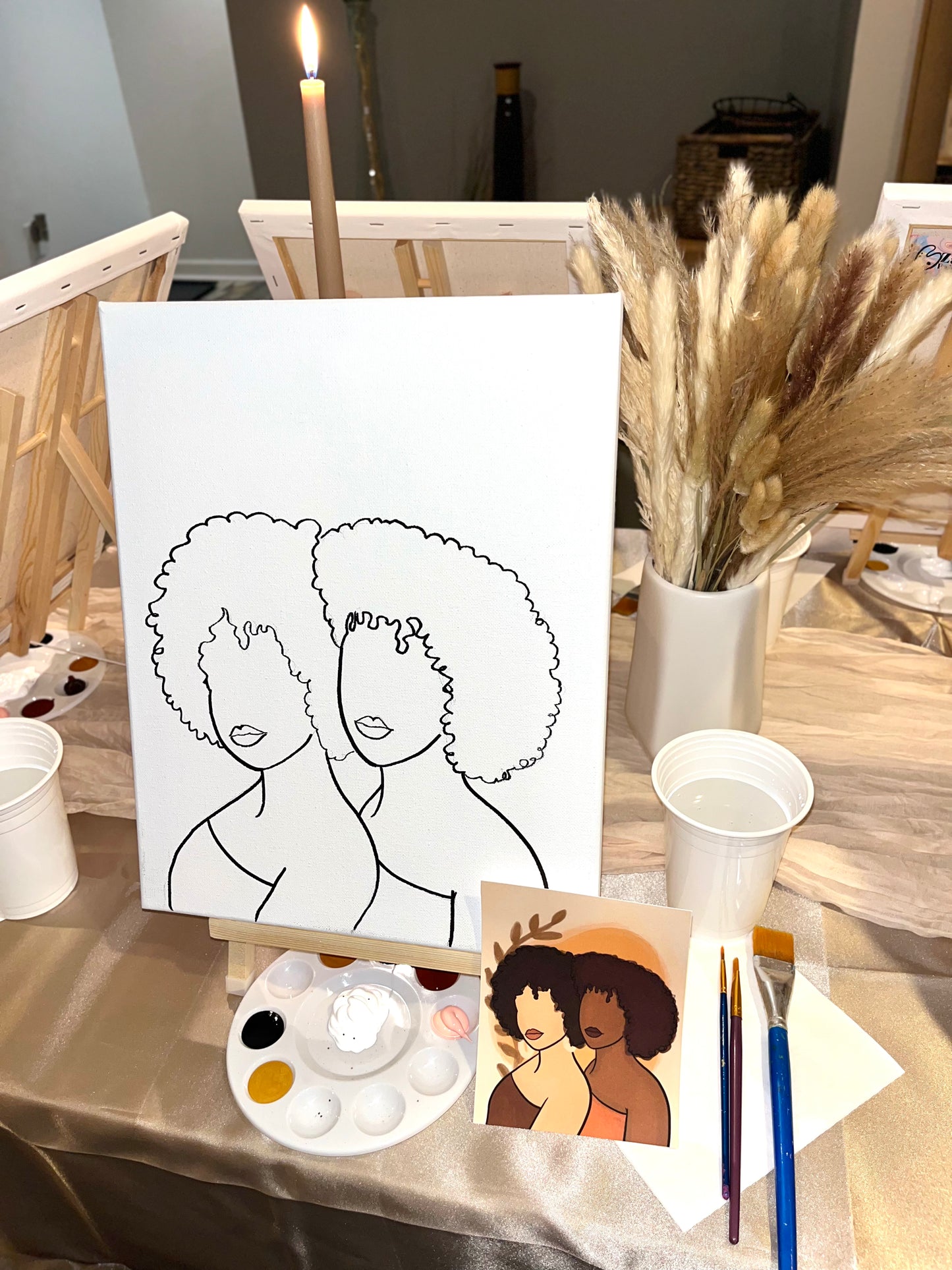 Afternoon in Paris: A Luxe Paint & Sip
