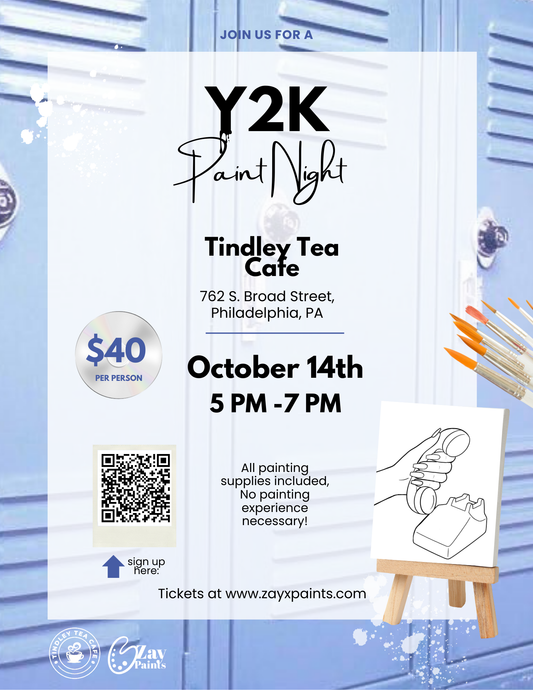 Y2K and Karaoke Paint Night